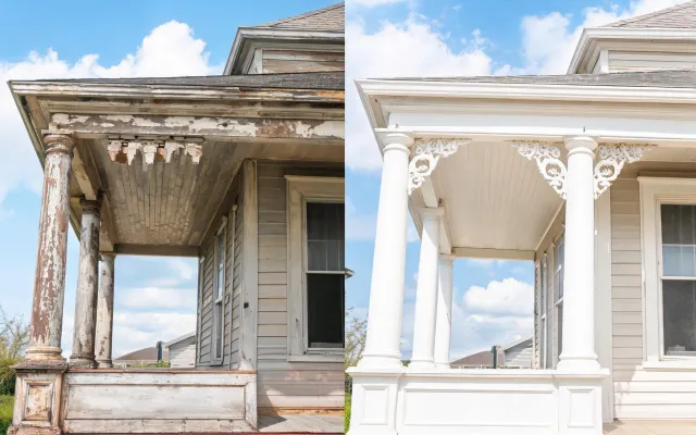 Porch restoration case study