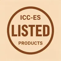 ICC-ES listed products mark